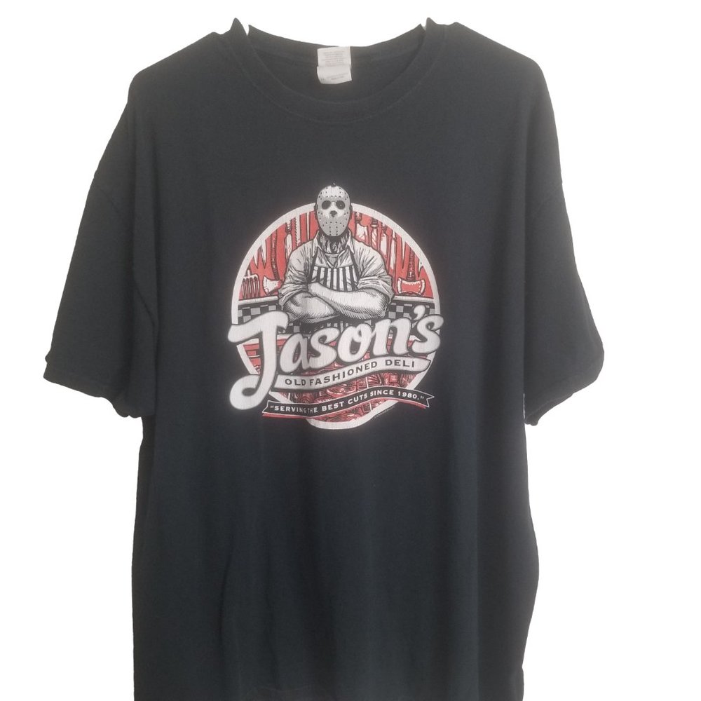 Jason Vorhees Old Fashioned Deli Tee XL